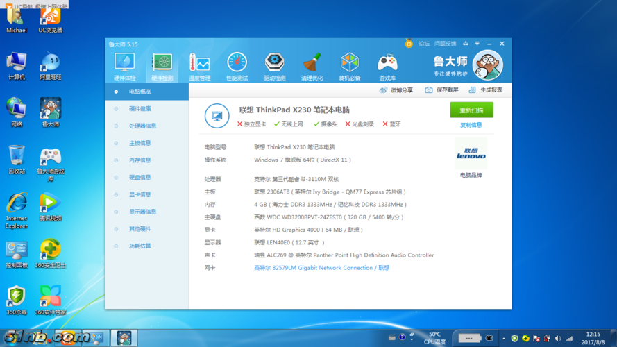 联想thinkpadX240鲁大师跑分为什么处理器得分那么高,i3的处理器都比得上人家i7的了?thinkpadi3处理器怎么样-图1 联想thinkpadX240鲁大师跑分为什么处理器得分那么高,i3的处理器都比得上人家i7的了?thinkpadi3处理器怎么样-图1