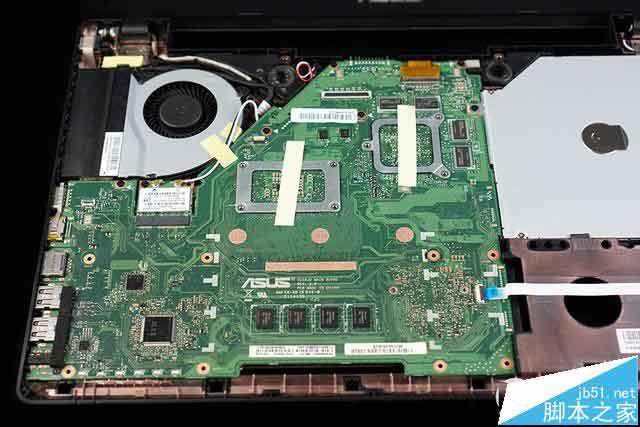 华硕FX50j笔记本怎么更换或添加内存条？华硕Fx50笔记本解析-图3