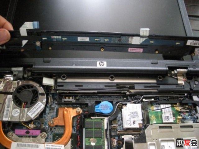 hp6910p如何拆机?惠普笔记本6910p拆机方法-图1 hp6910p如何拆机?惠普笔记本6910p拆机方法-图1
