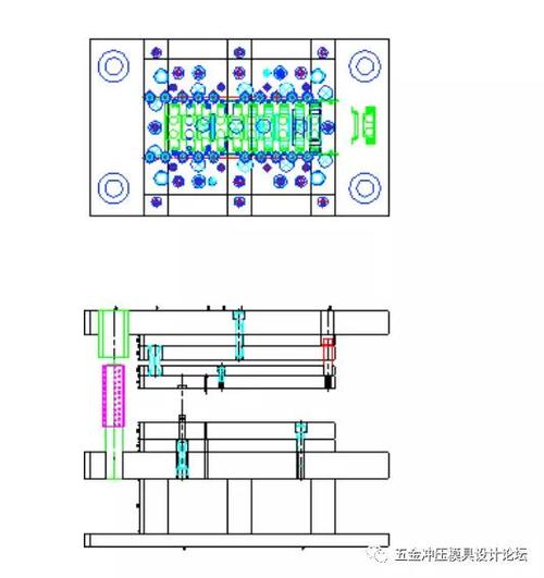 cad模具图如何排版?各个笔记本模具布局-图3 cad模具图如何排版?各个笔记本模具布局-图3