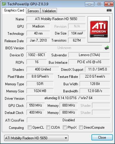 ATI HD5650显卡怎么样啊?比GT240M强多少呢?hd5650笔记本-图1 ATI HD5650显卡怎么样啊?比GT240M强多少呢?hd5650笔记本-图1
