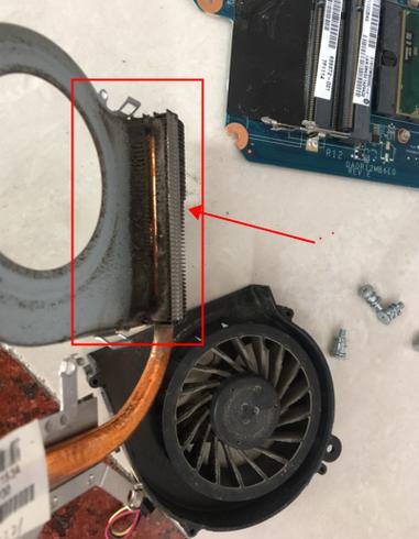 我的笔记本散热不好,我今天把笔记本的后盖打开了,是不是容易进灰尘啊,对笔记本有影响吗,打开面积占底面1/3?笔记本散热后-图3 我的笔记本散热不好,我今天把笔记本的后盖打开了,是不是容易进灰尘啊,对笔记本有影响吗,打开面积占底面1/3?笔记本散热后-图3