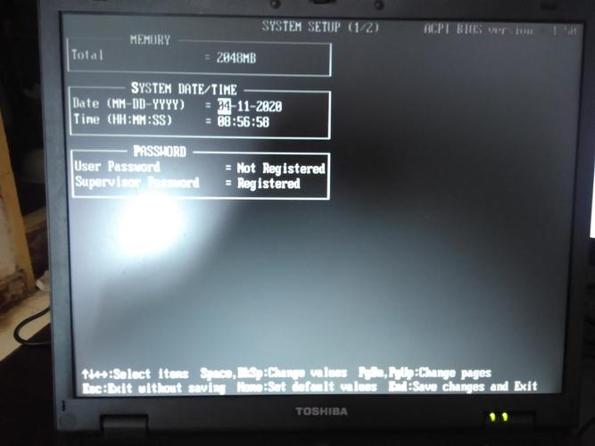 东芝电脑l730如何调出bios界面?东芝笔记本l730拆-图1 东芝电脑l730如何调出bios界面?东芝笔记本l730拆-图1
