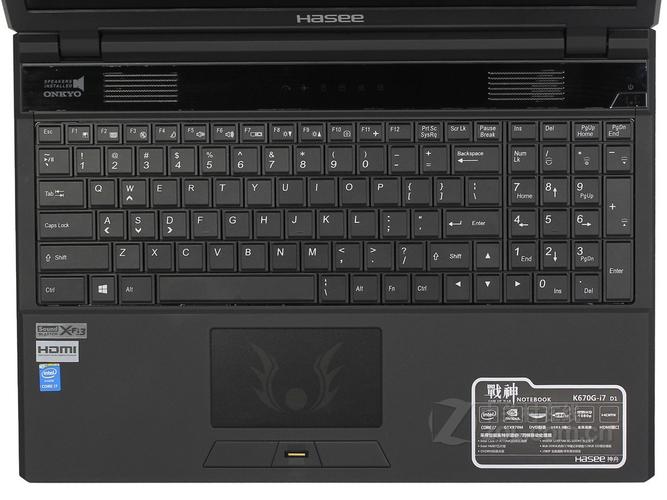 神州战神笔记本,k660di7d1型号,键盘怎么拆,上边4个卡口,左右各两个?高清卡口 笔记本-图2 神州战神笔记本,k660di7d1型号,键盘怎么拆,上边4个卡口,左右各两个?高清卡口 笔记本-图2