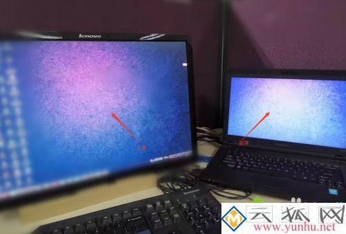 怎么利用笔记本电脑屏幕当显示器?笔记本显示器效果-图2 怎么利用笔记本电脑屏幕当显示器?笔记本显示器效果-图2